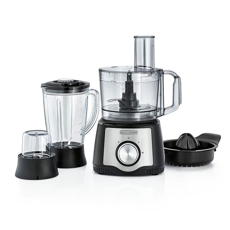 Black+Decker 6-in-1 Food Processor w/ Blender/Juicer/Grinder