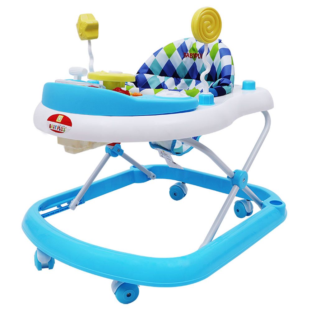 Baby Plus - Diamond Baby Walker - Blue