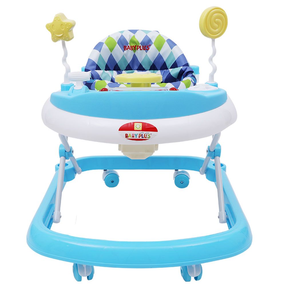 Baby Plus - Diamond Baby Walker - Blue