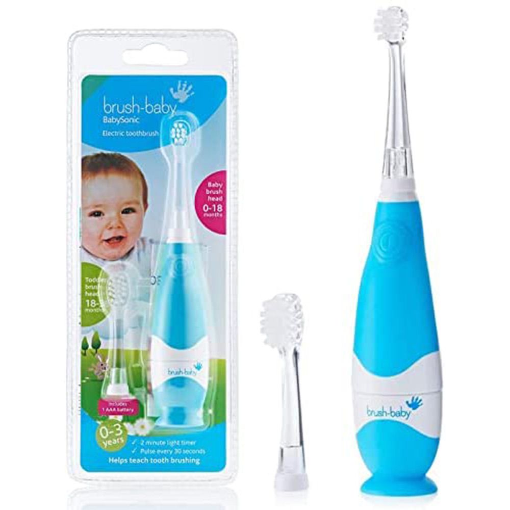 Brush Baby - Babysonic Electric Toothbrush - Blue