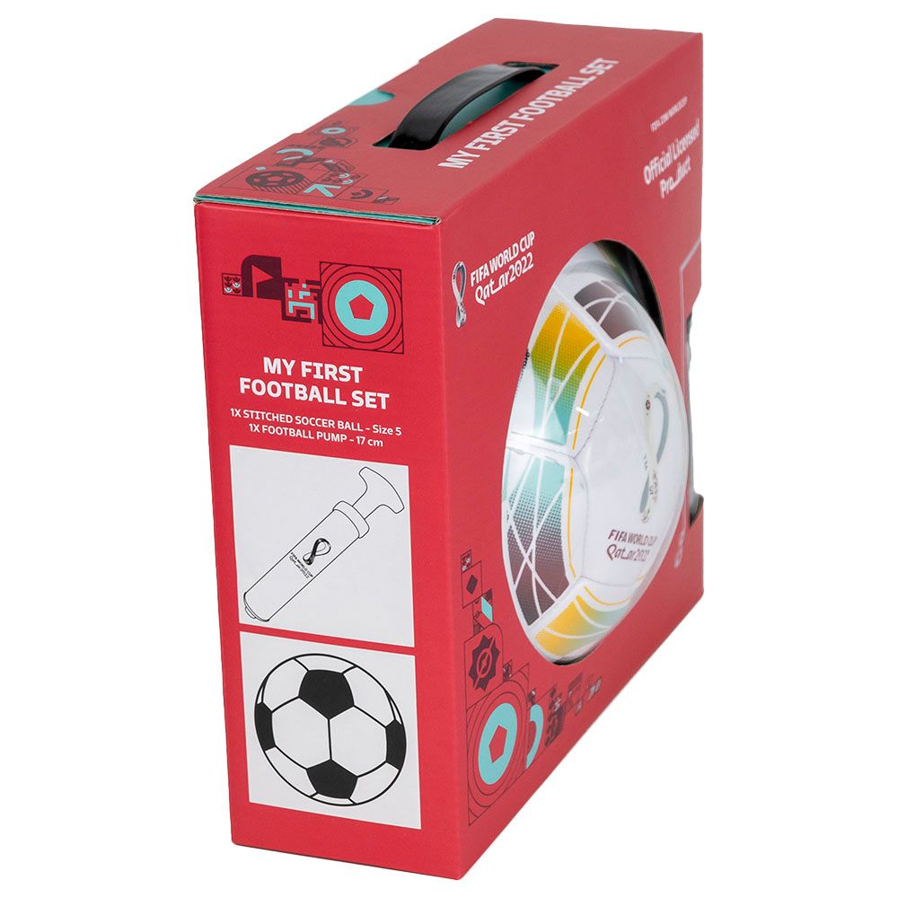 FIFA - Football Gift Set - Size 5 Ball w/ 17 cm Pump