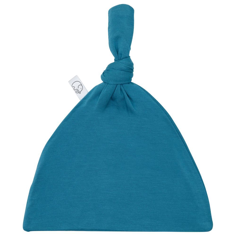 Anvi Baby - Organic Bamboo Beanie & Swaddle Set - Azure Sky