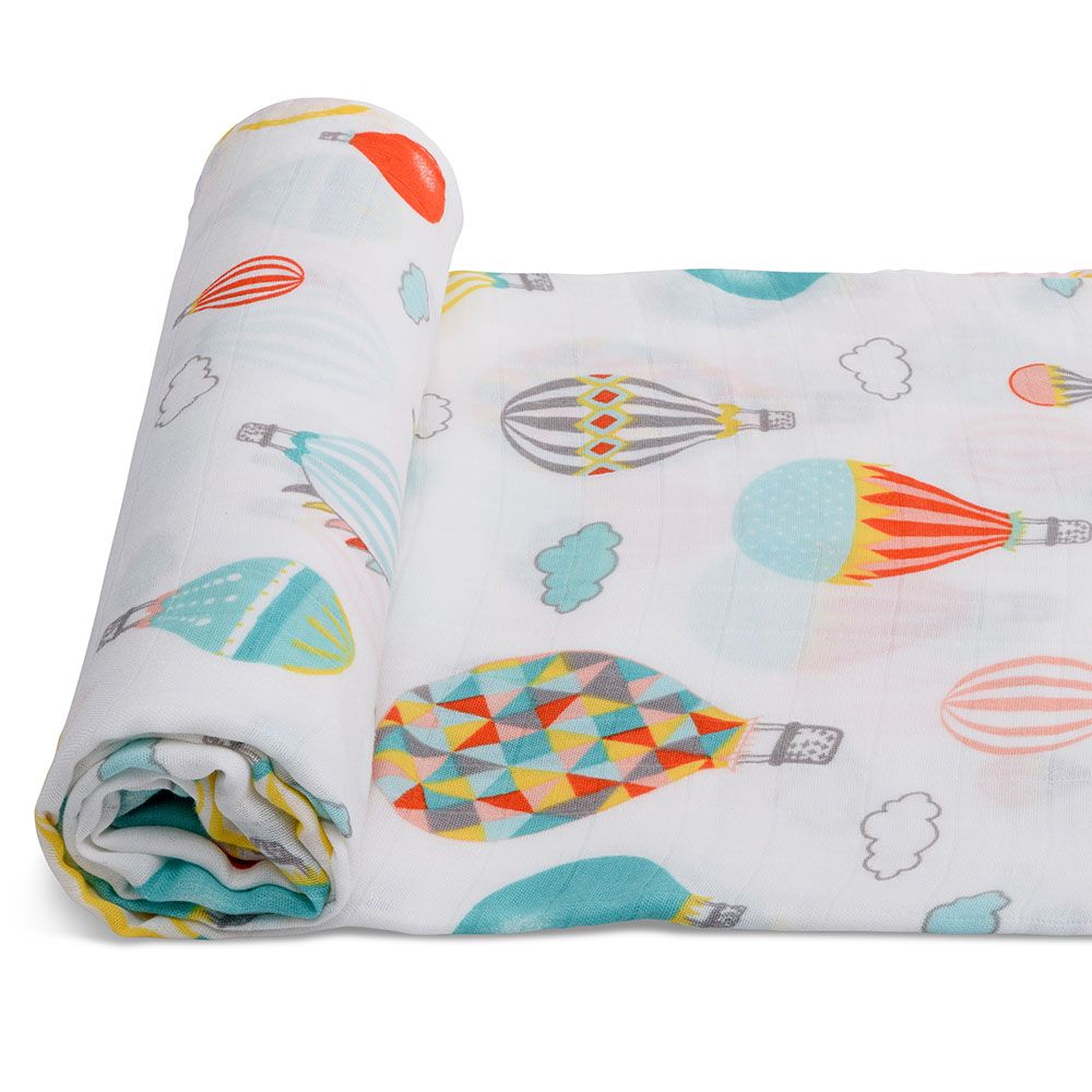 Anvi Baby - Bamboo Muslin Swaddle Wrap - Cappadocia Dreams