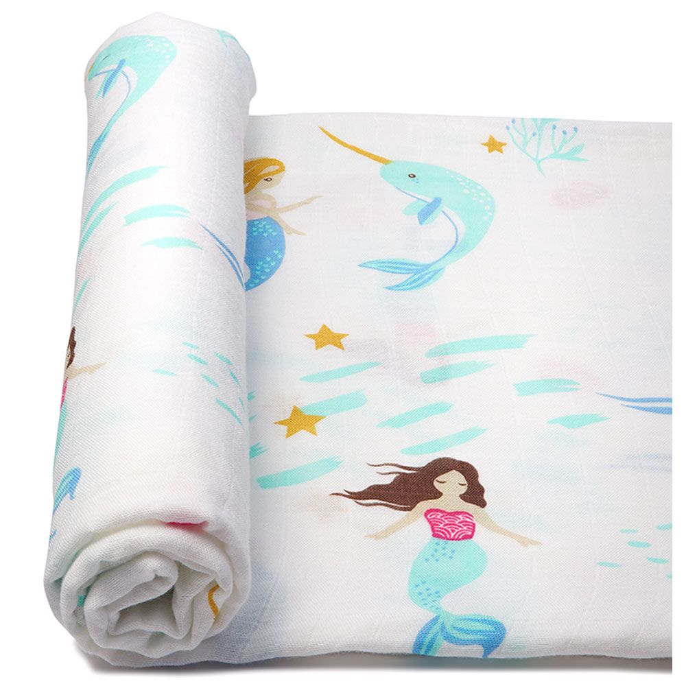 Anvi Baby - Organic Bamboo Muslin Swaddle - Ariel's Playground