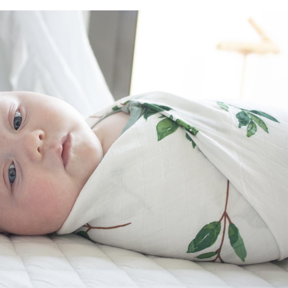 Anvi Baby - Organic Bamboo Swaddle - Weeping Willow