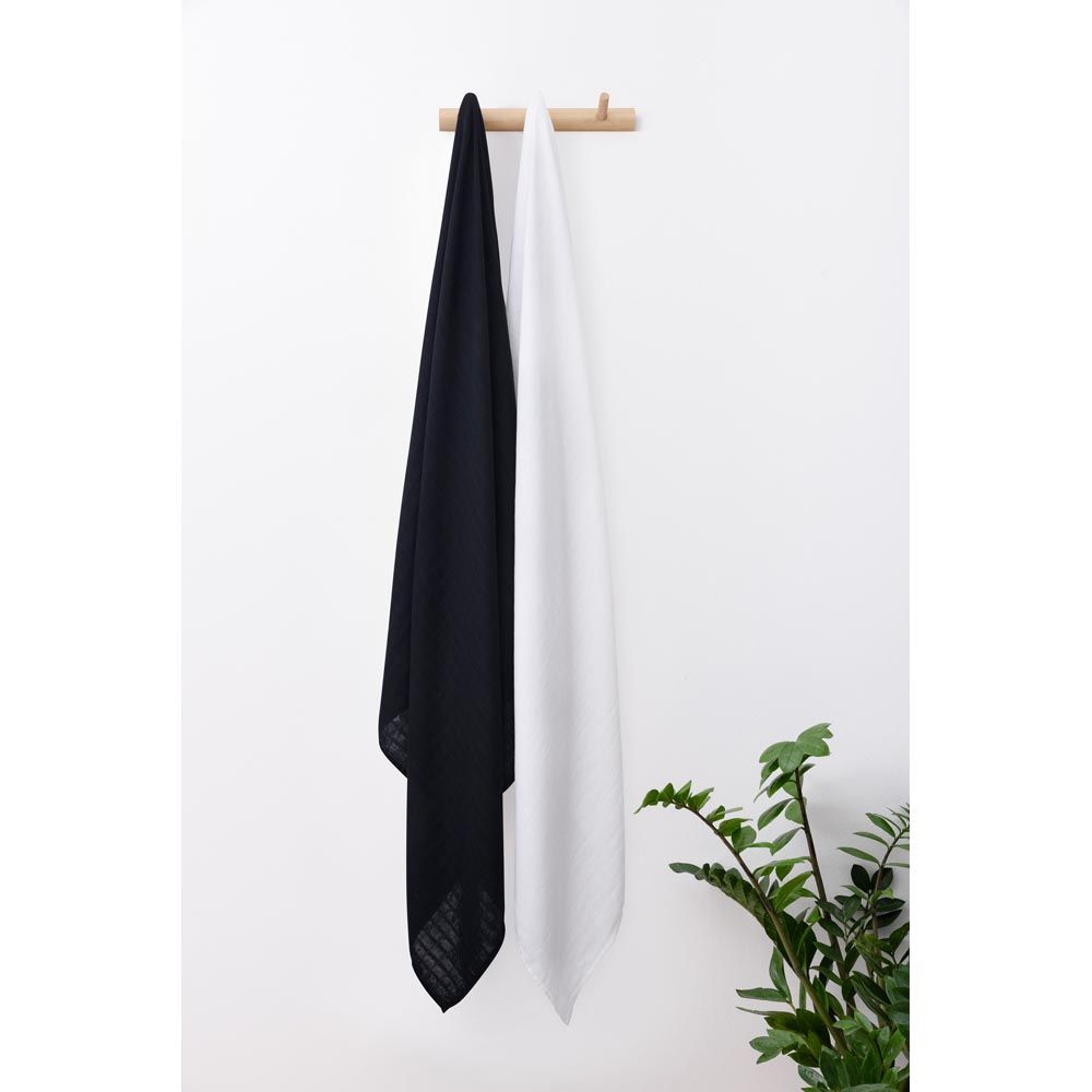 Anvi Baby - Organic Bamboo Swaddle Set of 2 - Monochrome