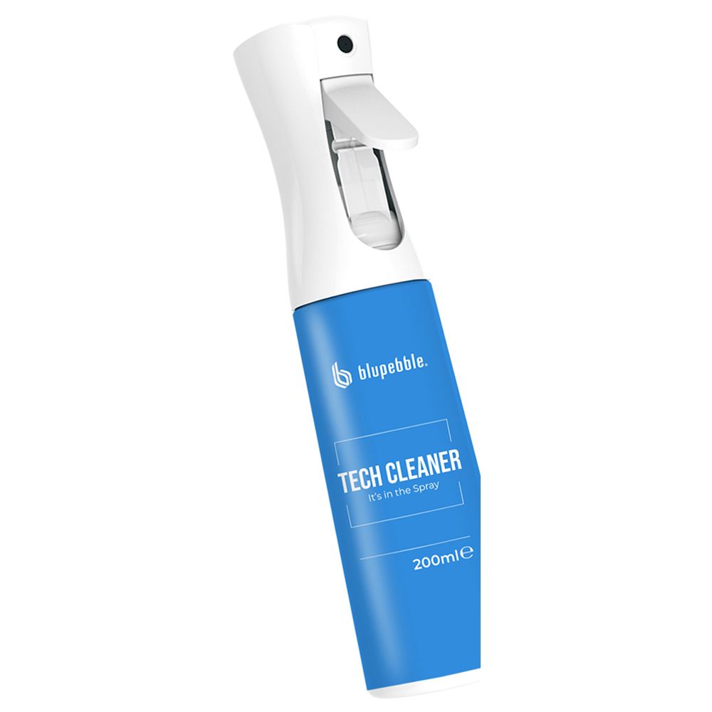 Blupebble - Tech Cleaner Spray Bottle w/ Cleaning Cloth - 200 ml 