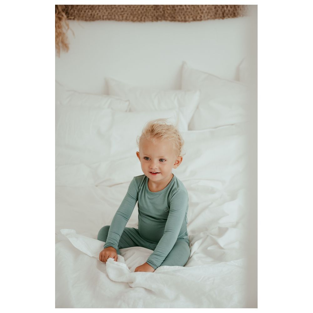 Anvi Baby - 2pc-Set - Bamboo Spandex Pyjama - Sage