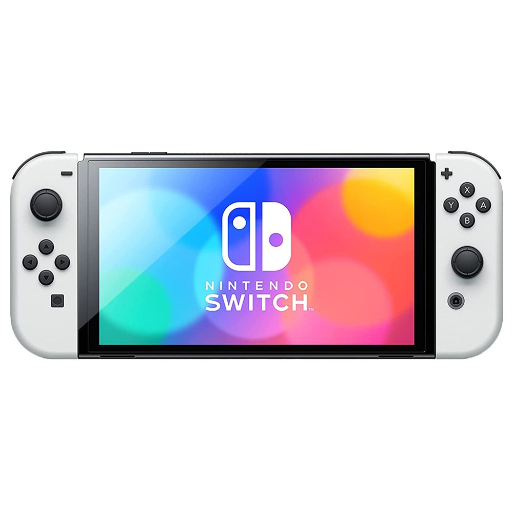 Nintendo - Switch Oled 2021 Model - Black & White Joy Con