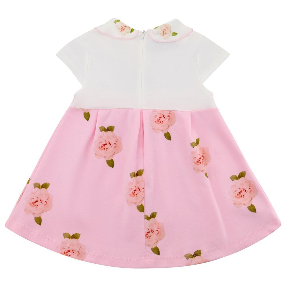 By Ray - Rosey Ribbons Dress w/ Shorts - Pink