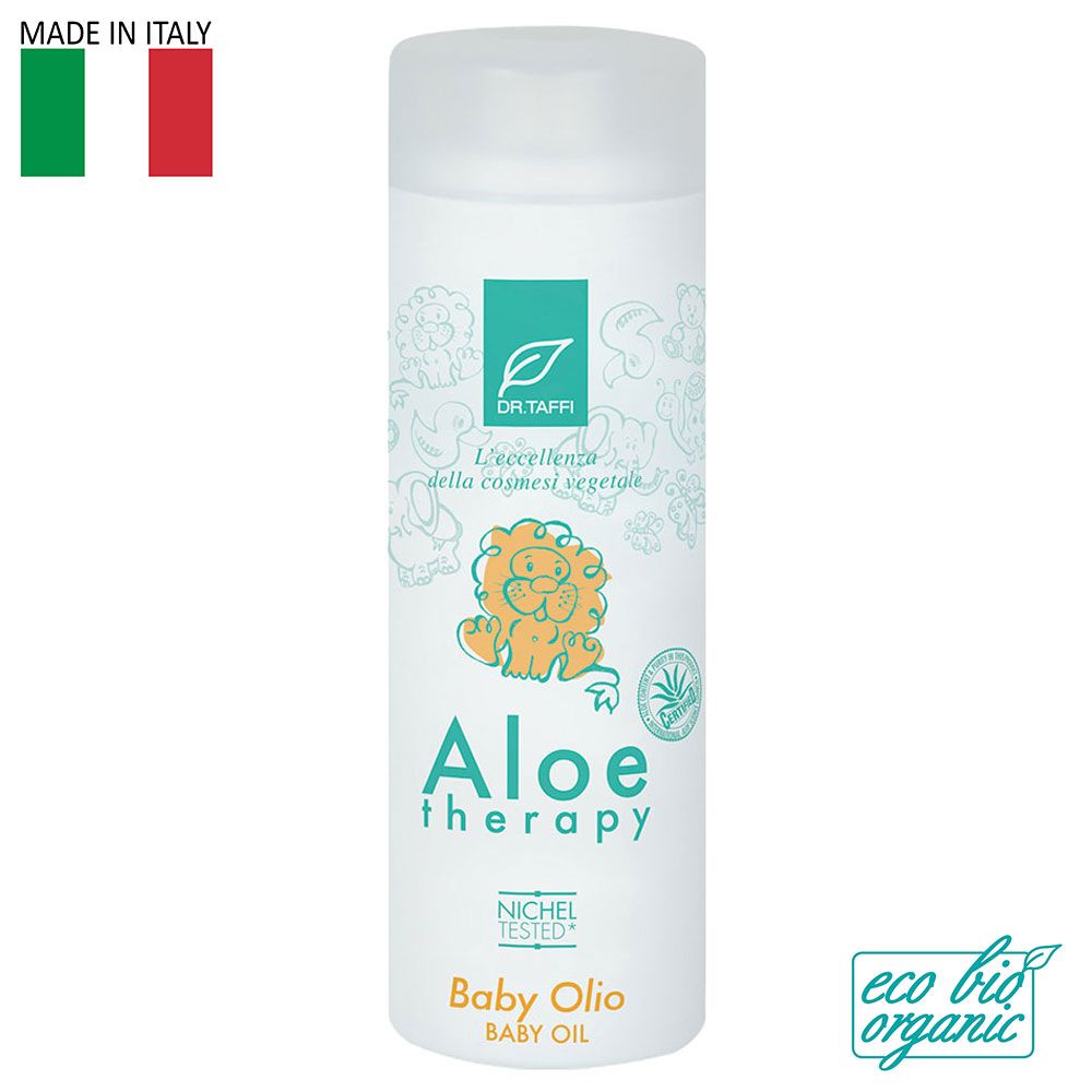 Dr. Taffi - Organic Baby Oil - Aloe Therapy 200ml