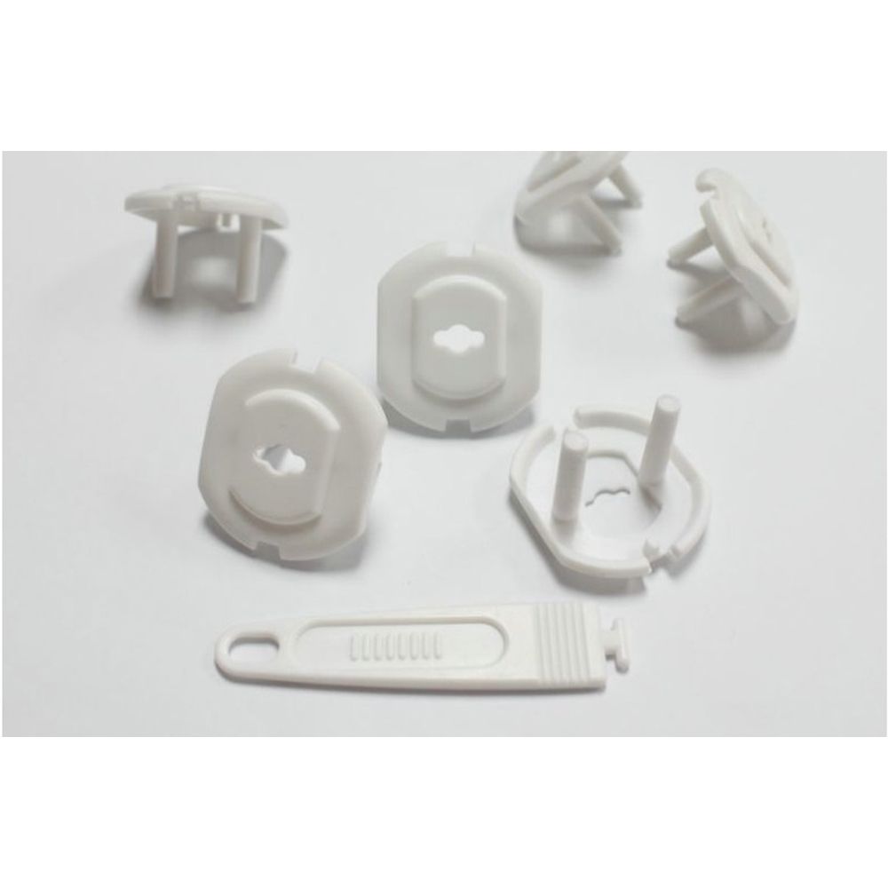 B-Safe - Outlet Plugs with Key (6pcs Set)