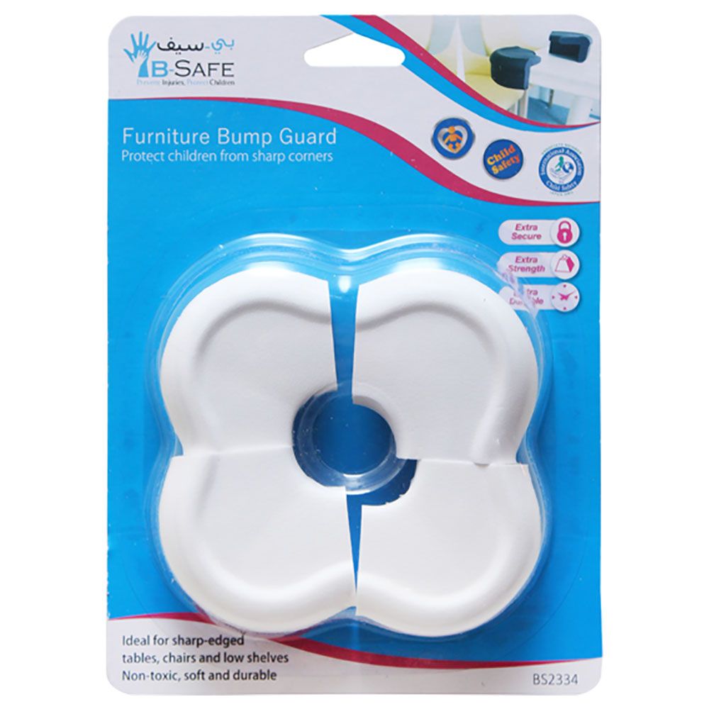 B-Safe - Furniture Bump Guards - White