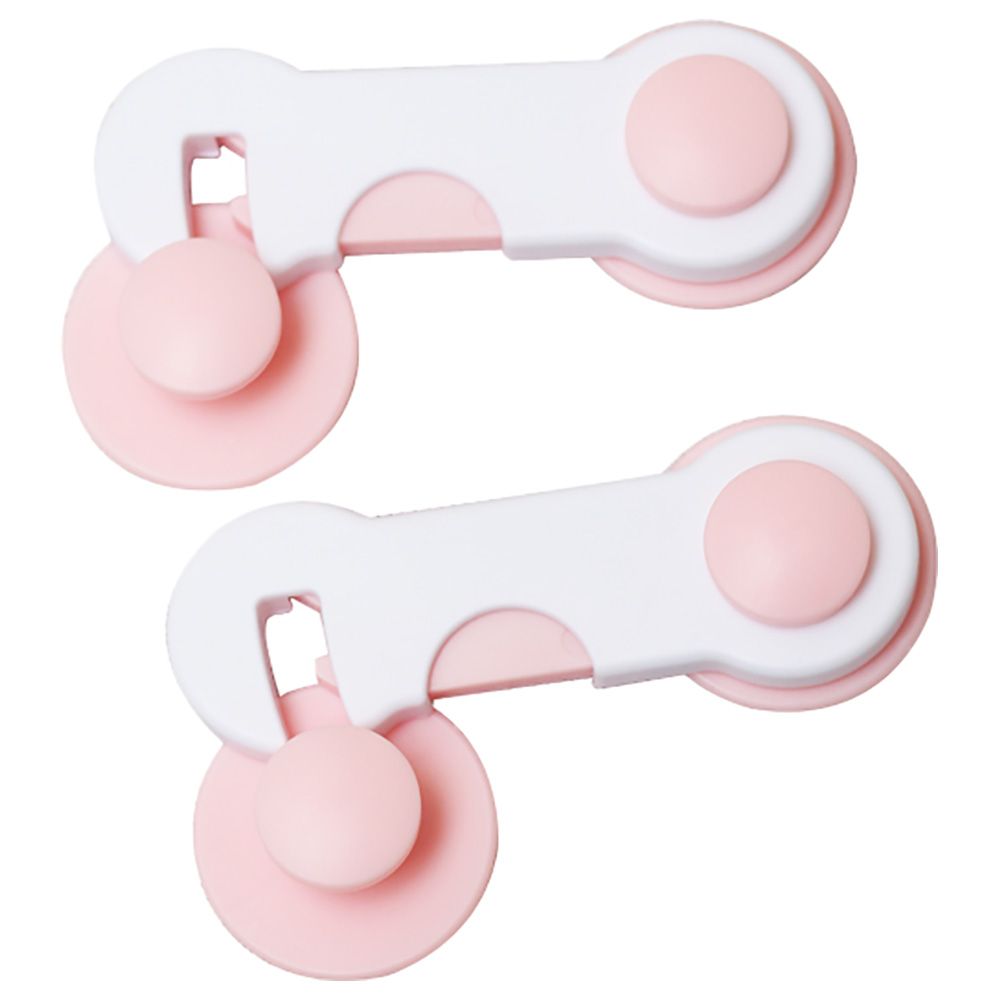 B-Safe - Glass Cabinet Latch - Pink