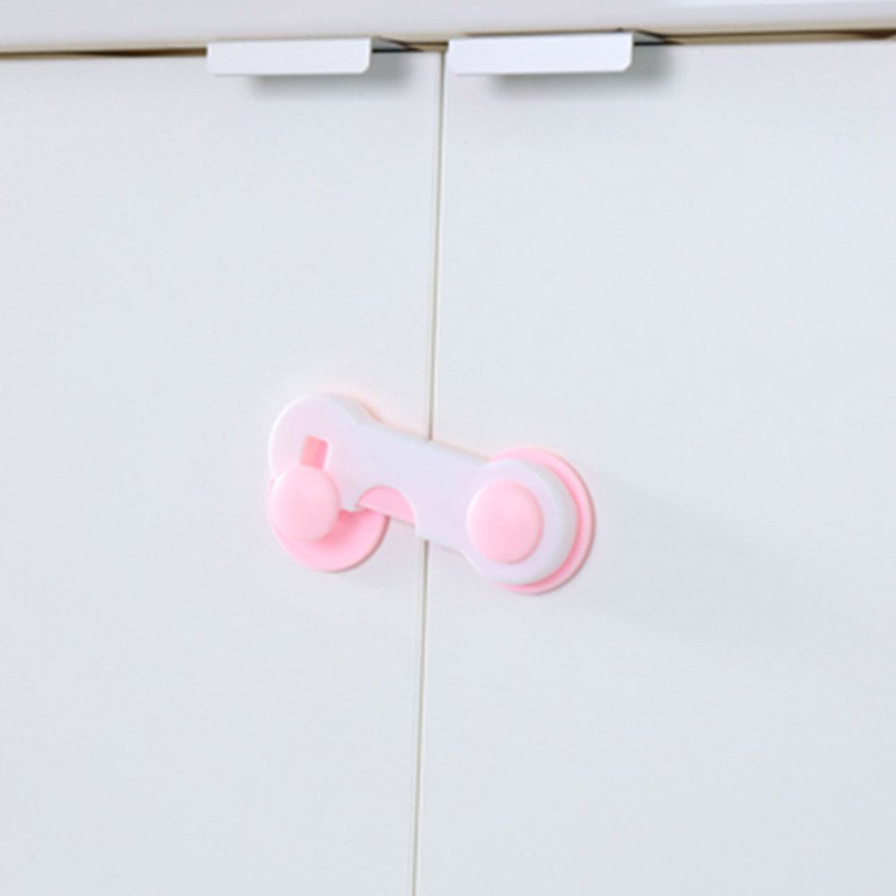 B-Safe - Glass Cabinet Latch - Pink