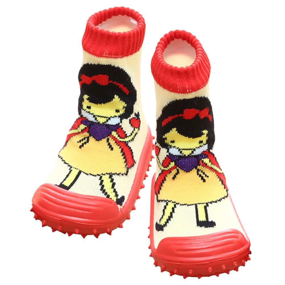 COOL GRIP Baby Shoe Socks Snow White