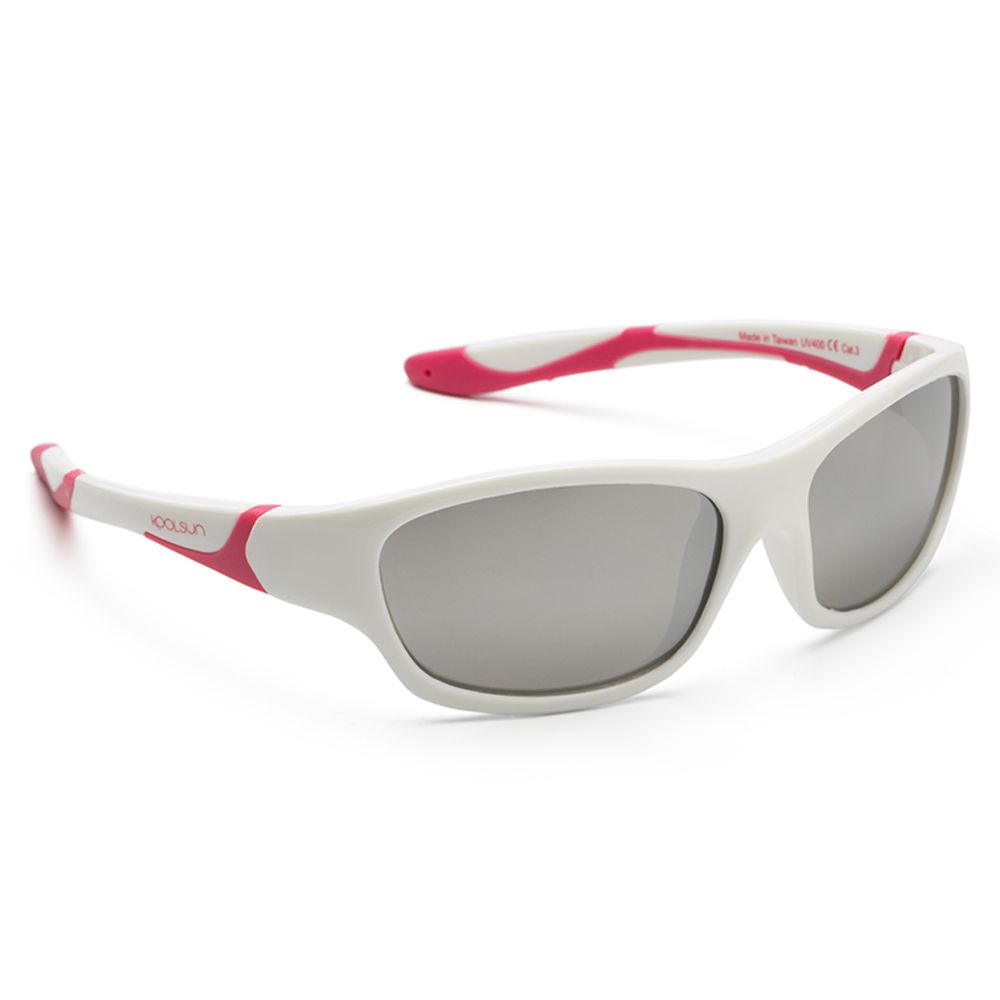 Koolsun - Sport Sunglasses - White Cabaret