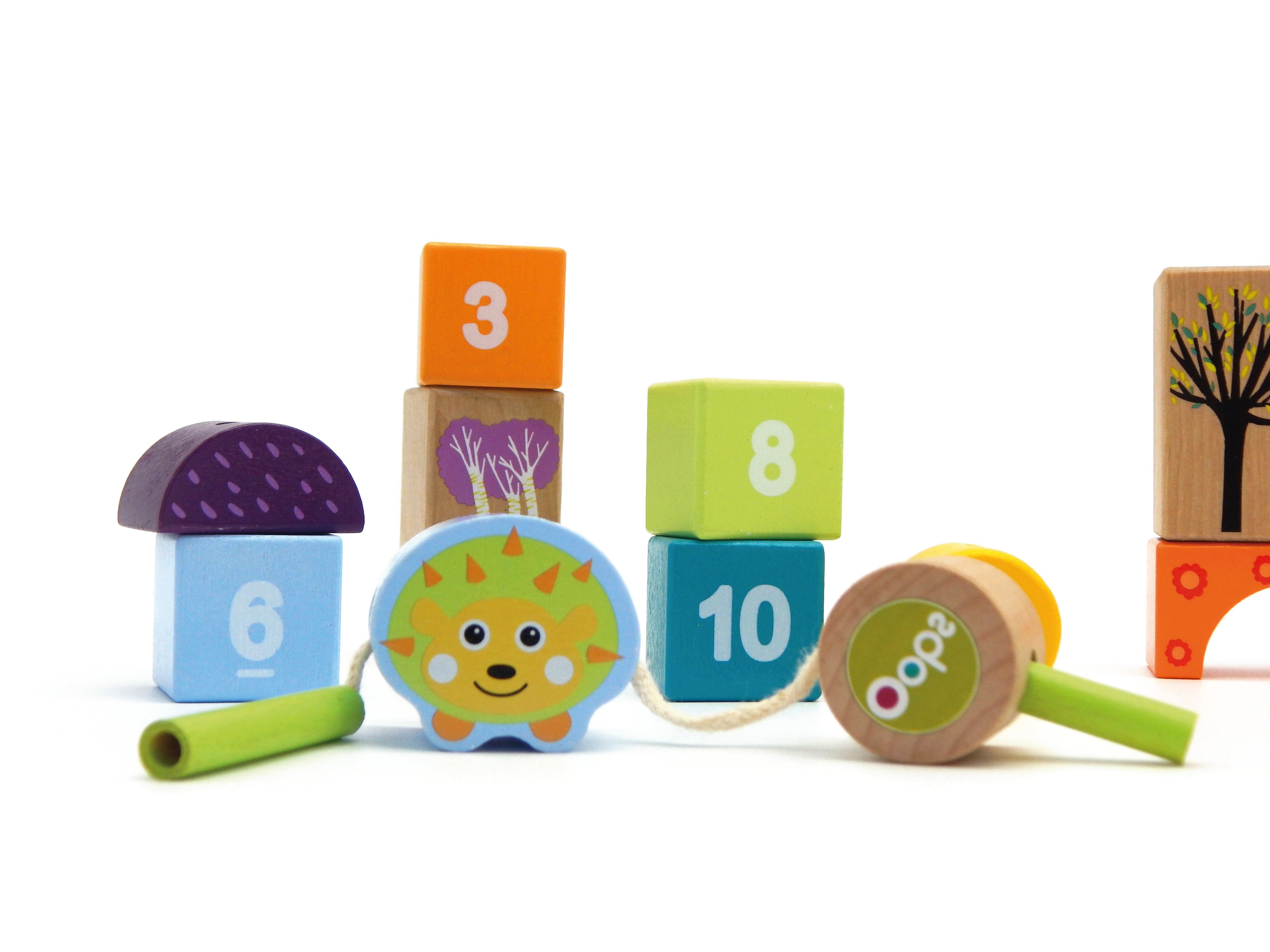 Oops - Thread & Play Numbers 24pcs