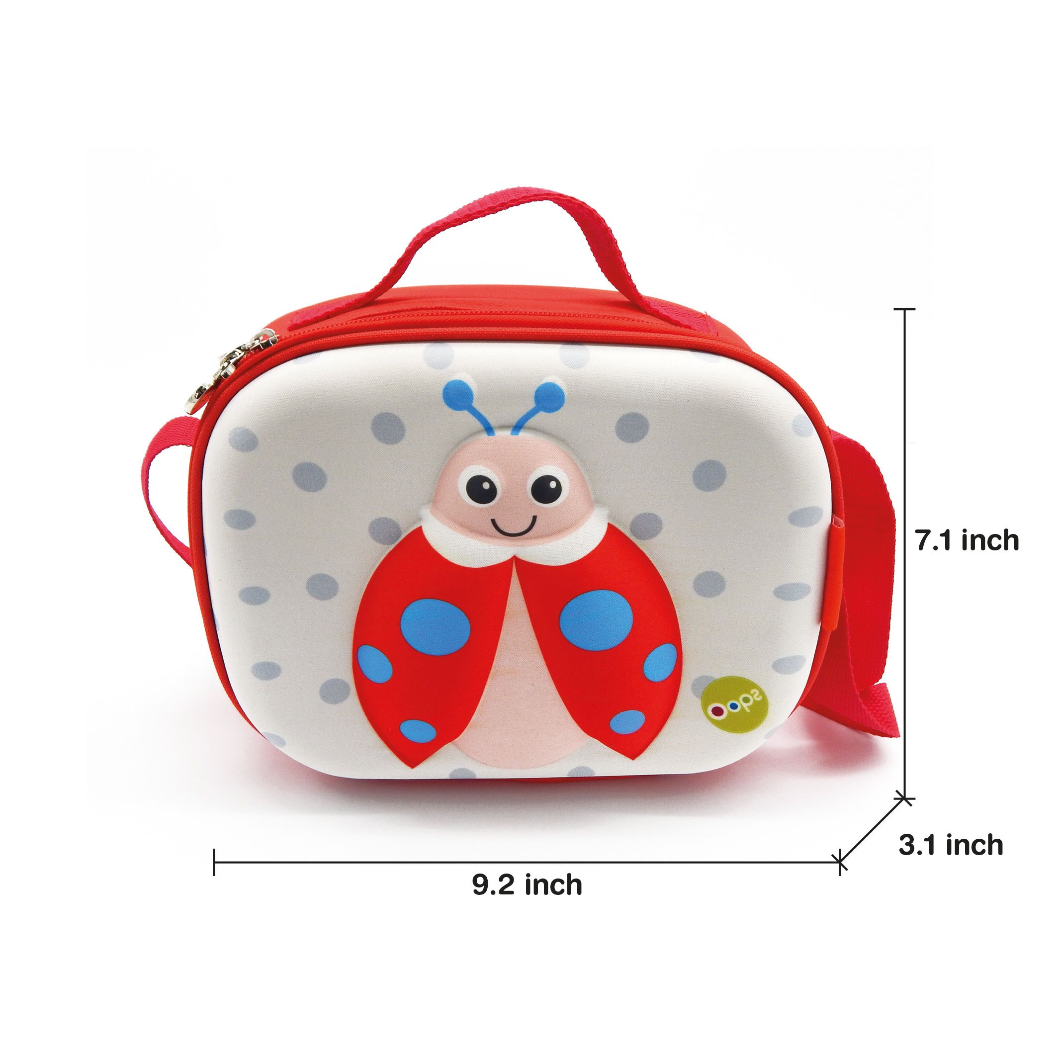 Oops - Ladybug Happy Snack Lunchbox