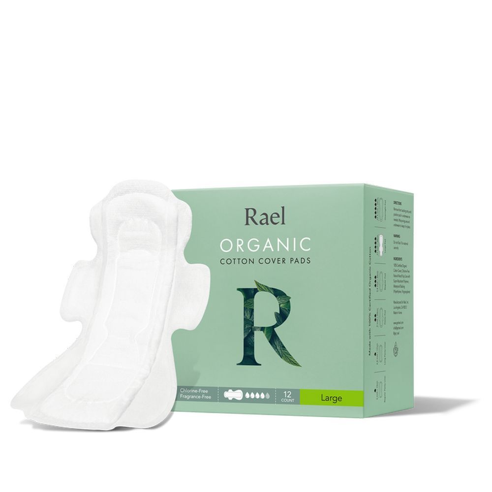 Rael - Organic Cotton Cover Pads - Regular