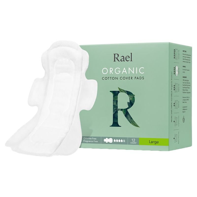 Rael - Organic Cotton Cover Pads - Large