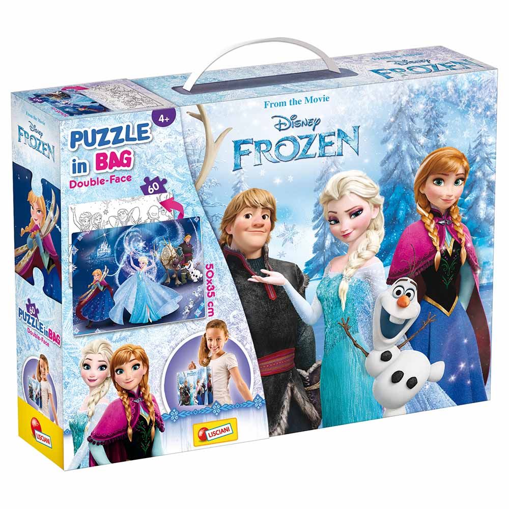 Lisciani - Frozen Puzzle In Bag 60pcs