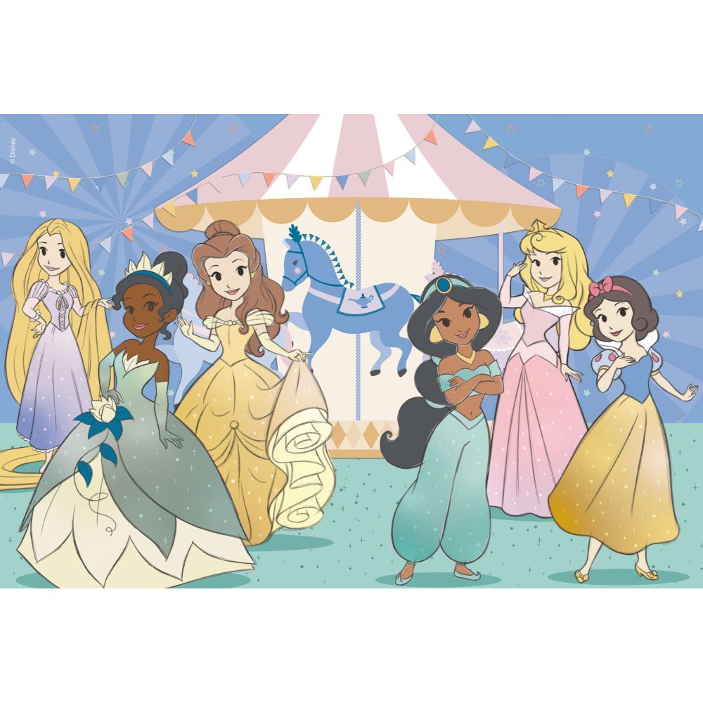 Disney - Supermaxi Princess Puzzle 2 x 12pcs