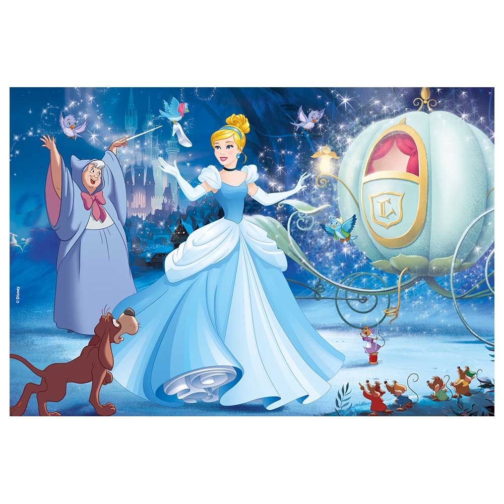 Lisciani - Disney Puzzle In A Tub Mini 60Pcs - Cenerentola