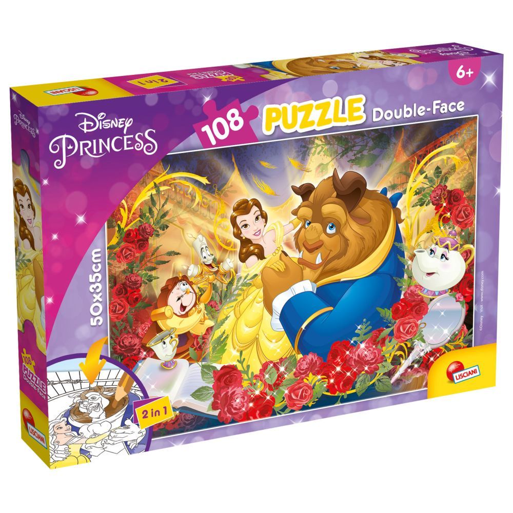 Disney - DF Plus The Beauty And The Beast Puzzle 108pcs