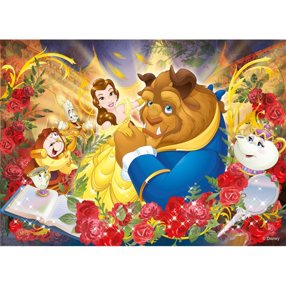 Disney - DF Plus The Beauty And The Beast Puzzle 108pcs