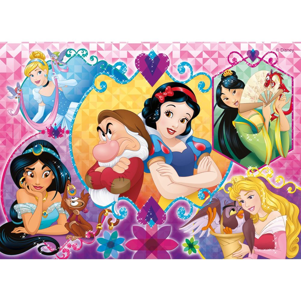 Disney - Maxifloor Princess Puzzle 2 x 24pcs