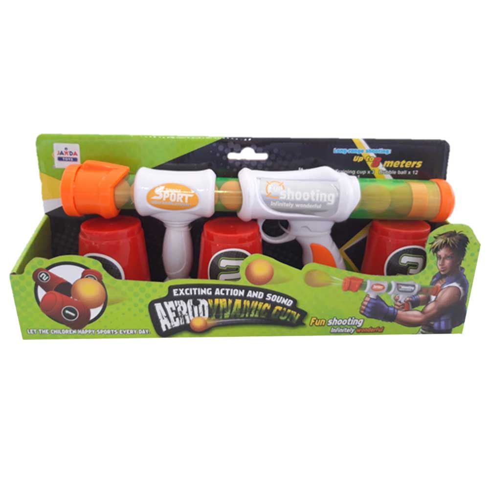 Jawda - Eva Ball Air Pop Gun - Orange