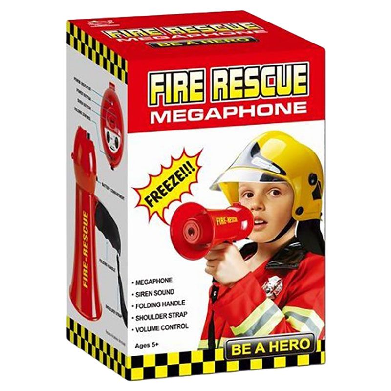 Jawda - Fire Fighter Microphone - Red