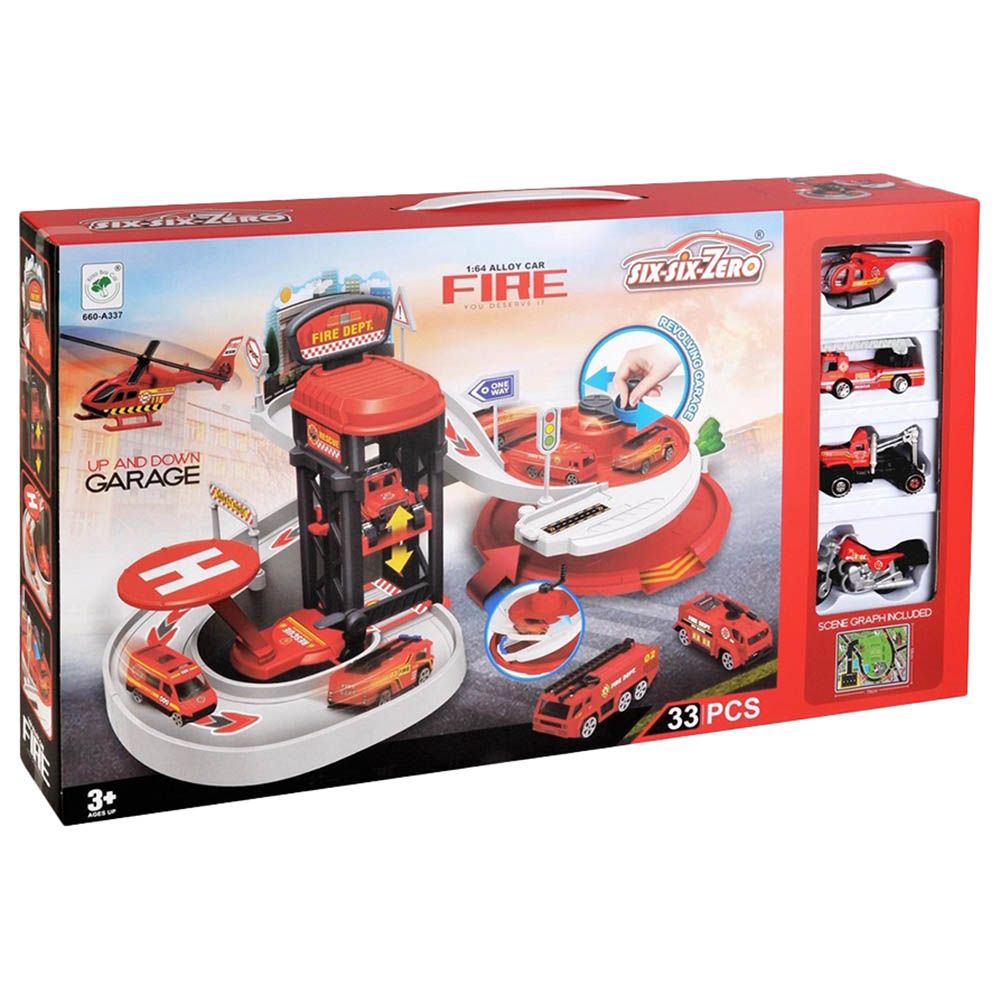 Jawda - Fire Parking Lot - 33pcs