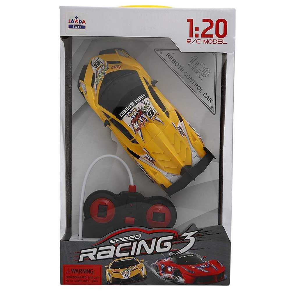 Jawda - 1:20 RC Car With Lights And Battery - Assortment