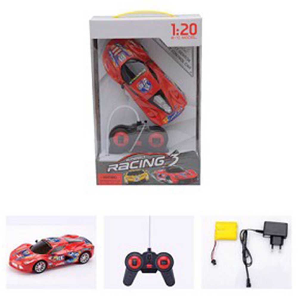 Jawda - 1:20 RC Car With Lights And Battery - Assortment