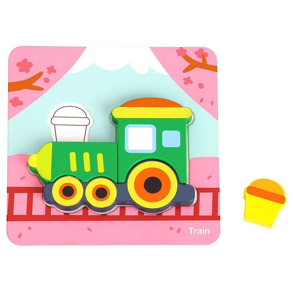 Tooky Toy - 6-in-1 Mini Transportation Puzzle