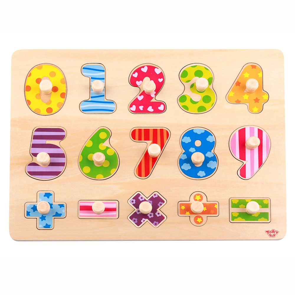 Tooky Toy - TY851 Number Puzzle