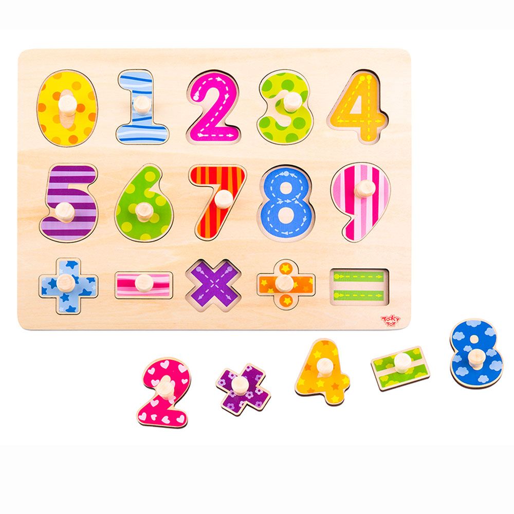 Tooky Toy - TY851 Number Puzzle