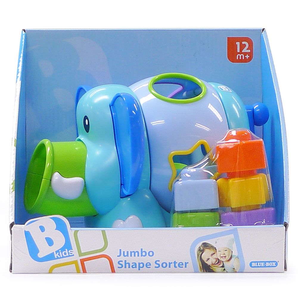 B Kids - Jumbo Elephant Shape Sorter