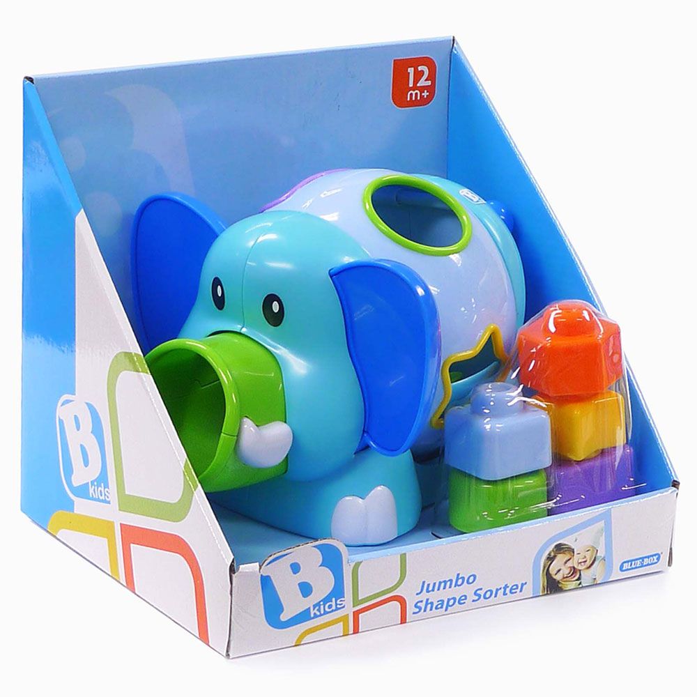 B Kids - Jumbo Elephant Shape Sorter