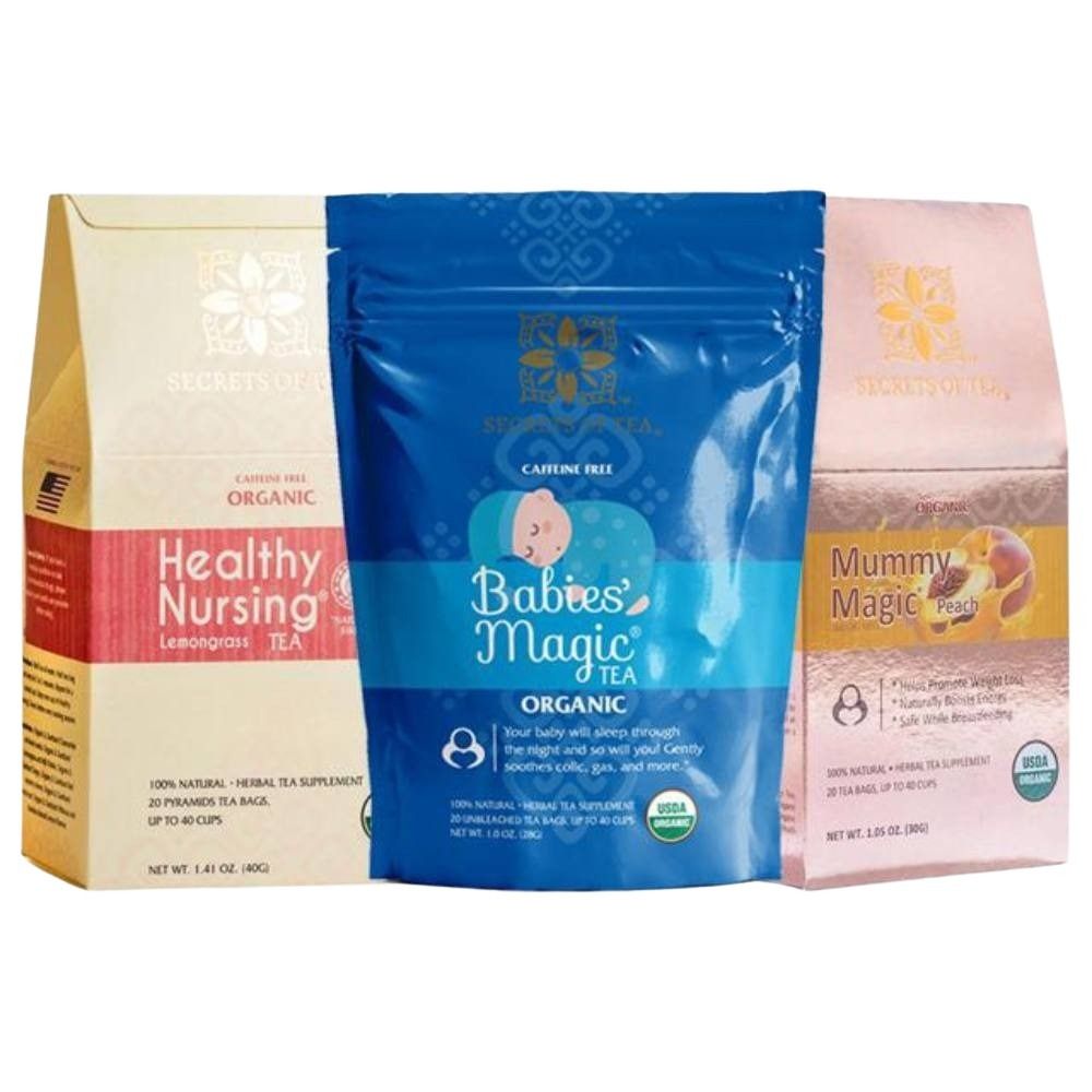 Secrets Of Tea - Babies' Magic Tea & Nursing Lactation Tea & Weight Loss Tea