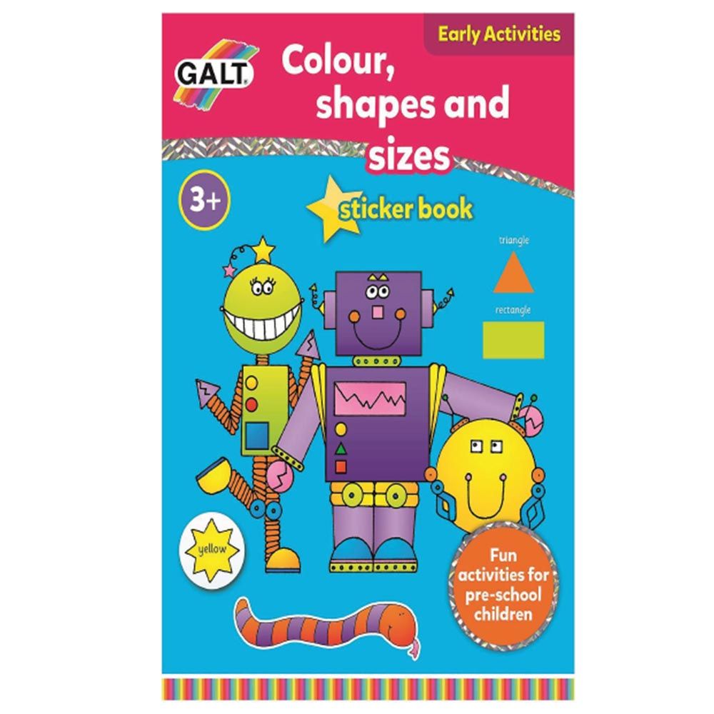 كتاب Colour Shapes and Sizes