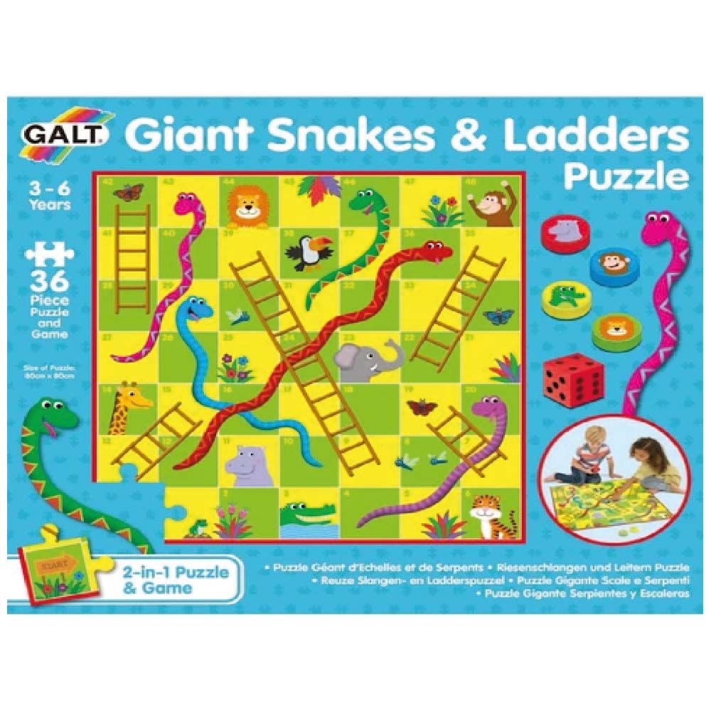 Galt Toys - Giant Snakes & Ladders Floor Puzzle