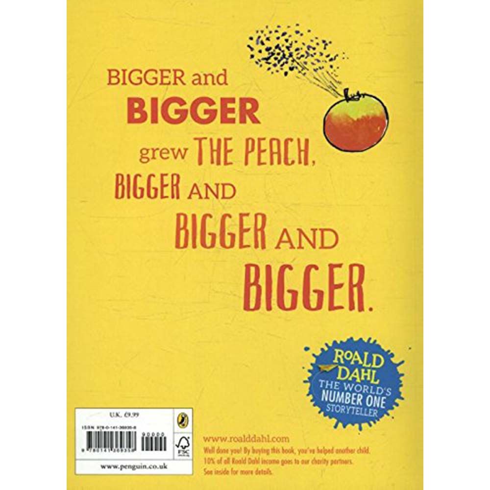 قصة James and the Giant Peach new colour edition