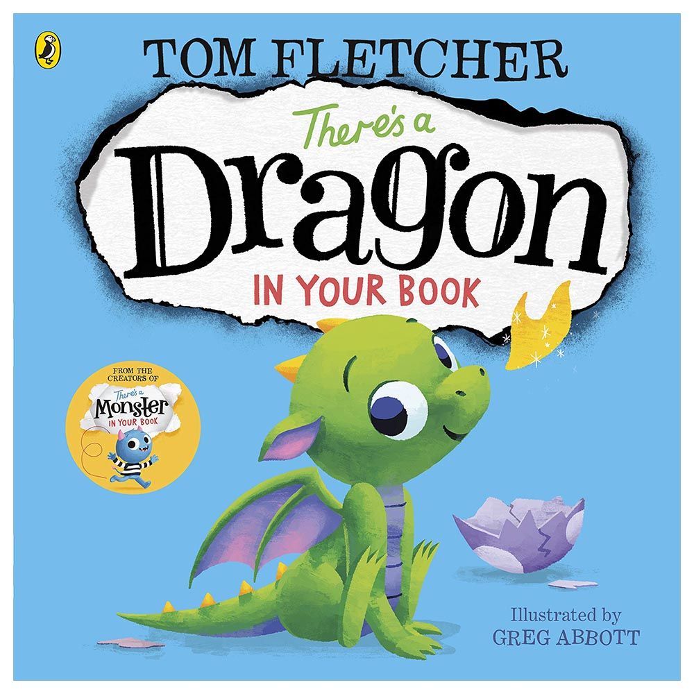 قصة There's A Dragon In Your Book