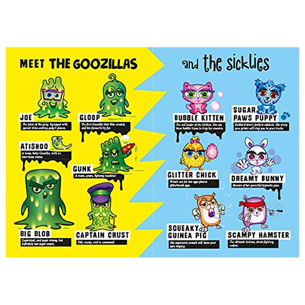 قصة الأطفال "The Goozillas!: Trapped in the Bog of Beasts (Goozillas 1)"