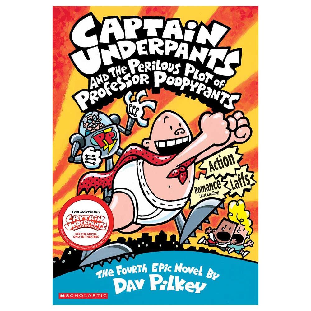 قصة Captain Underpants Perilous Plot Of Professor Poopypants