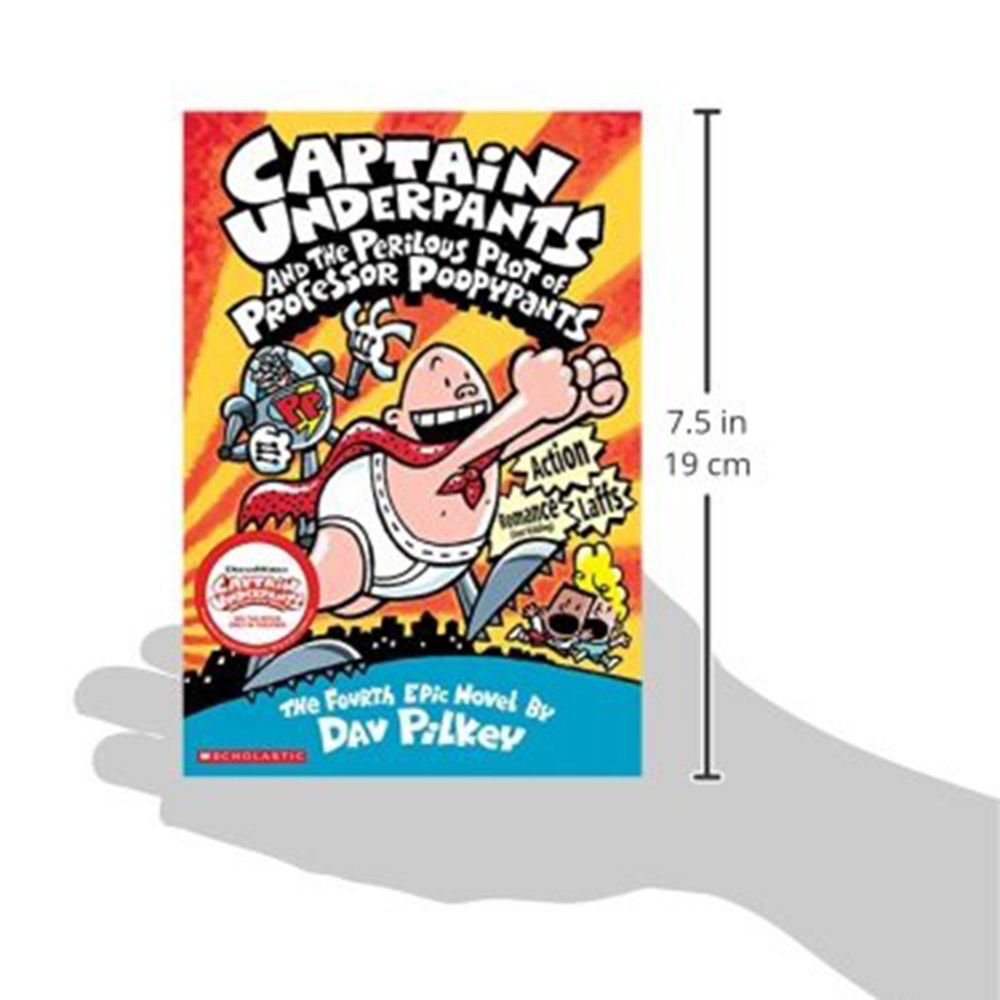 قصة Captain Underpants Perilous Plot Of Professor Poopypants