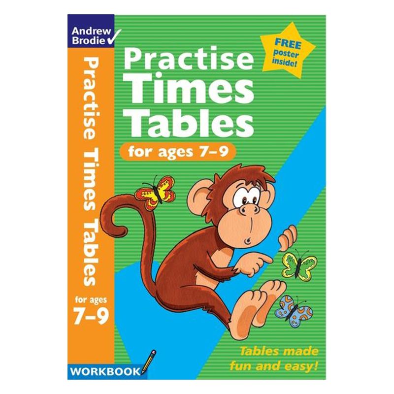 Practise Times Tables 7-9